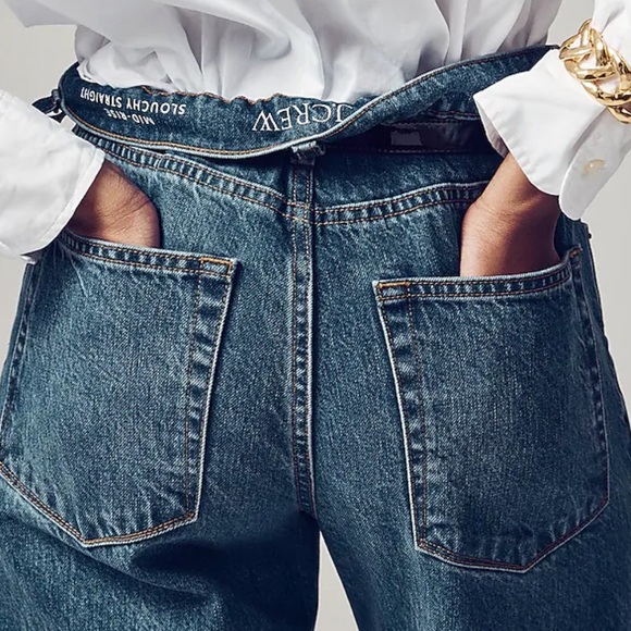 J.Crew Slouchy straight jean in Turney Wash - Picture 6 of 13